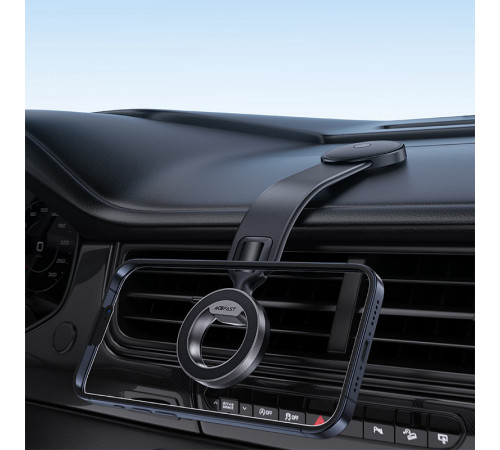 Автотримач для телефона ACEFAST D36 magnetic car holder for dashboard Black (6974316280309)