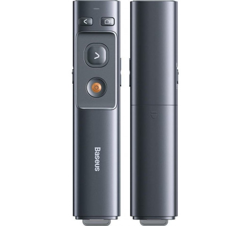 Лазерна указка Baseus Orange Dot Wireless Presenter (Red Laser) Grey (ACFYB-B0G)