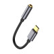 Кабель-перехiдник Baseus Type-C Male to 3.5mm Female Adapter L54 Deep Grey (CATL54-0G)