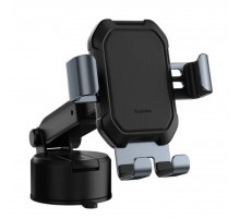 Автотримач для телефона Baseus Tank gravity car mount holder with suction base Tarnish Black (SUYL-TK01)