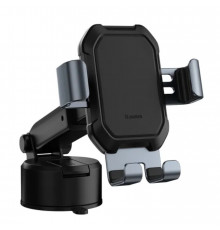 Автотримач для телефона Baseus Tank gravity car mount holder with suction base Tarnish Black (SUYL-TK01)