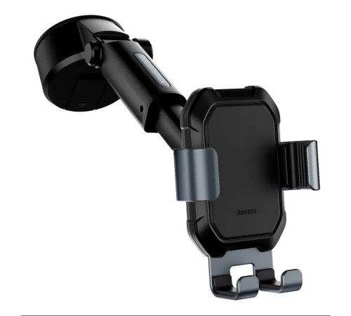 Автотримач для телефона Baseus Tank gravity car mount holder with suction base Tarnish Black (SUYL-TK01)