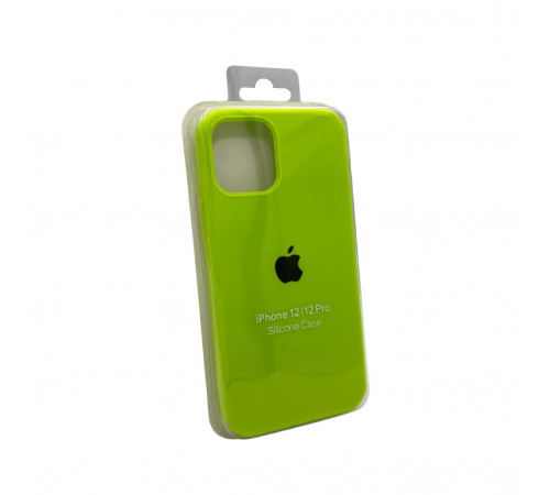 Чохол для смартфона Silicone Full Case AA Open Cam for Apple iPhone 12 24,Shiny Green (FullOpeAAi12-24)