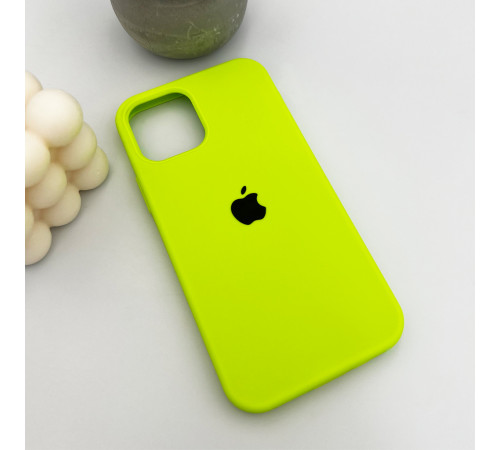 Чохол для смартфона Silicone Full Case AA Open Cam for Apple iPhone 12 24,Shiny Green (FullOpeAAi12-24)