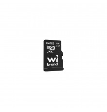 Карта памяти microSDXC (UHS-1) Wibrand 64Gb class 10 (WICDXU1/64GB)