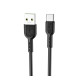 Кабель HOCO X33 Type-C 5A Surge charging data cable Black (6931474706119)