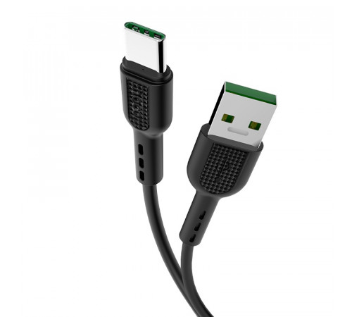 Кабель HOCO X33 Type-C 5A Surge charging data cable Black (6931474706119)