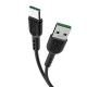Кабель HOCO X33 Type-C 5A Surge charging data cable Black (6931474706119)