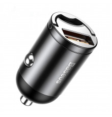 Автомобільний зарядний пристрій Baseus Tiny Star Mini Quick Charge Car Charger USB Port 30W Gray (VCHX-A0G)