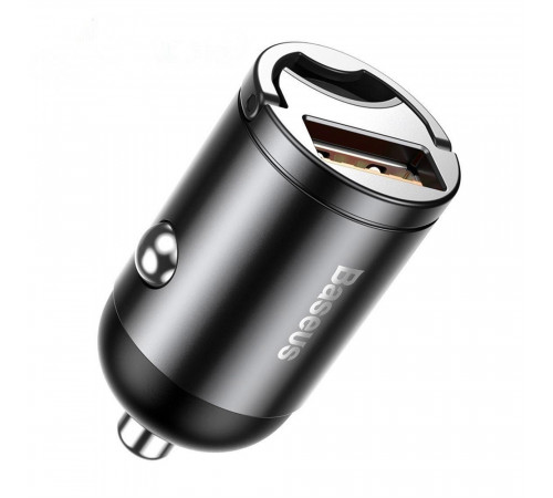 Автомобільний зарядний пристрій Baseus Tiny Star Mini Quick Charge Car Charger USB Port 30W Gray (VCHX-A0G)
