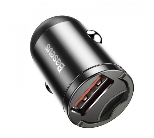 Автомобільний зарядний пристрій Baseus Tiny Star Mini Quick Charge Car Charger USB Port 30W Gray (VCHX-A0G)