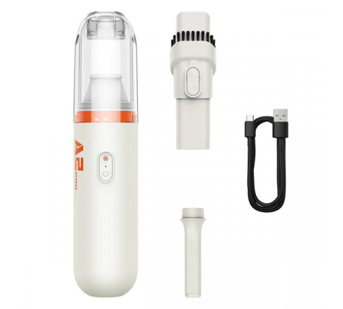 Автомобільний пилосос Baseus A2Pro Car Vacuum Cleaner(6000pa) White (VCAQ040002)