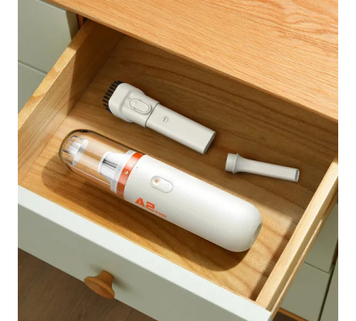 Автомобільний пилосос Baseus A2Pro Car Vacuum Cleaner(6000pa) White (VCAQ040002)