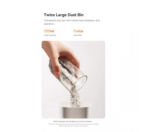 Автомобільний пилосос Baseus A2Pro Car Vacuum Cleaner(6000pa) White (VCAQ040002)