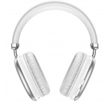 Бездротові накладні навушники HOCO W35 wireless headphones Silver (6931474766250)
