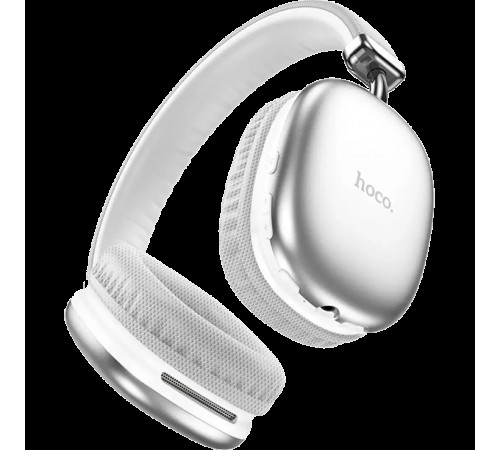Бездротові накладні навушники HOCO W35 wireless headphones Silver (6931474766250)