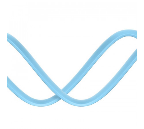 Кабель Baseus Bright Mirror 2 Series Retractable 3-in-1 Fast Charging  Data Cable USB to M+L+C 3.5A 1.1m Sky Blue (CAMJ010017)