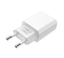 Мережевий зарядний пристрій BOROFONE BA20A Sharp single port charger 10.5W White (6931474700681)