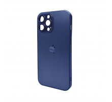Чохол для смартфона AG Glass Matt Frame Color Logo for Apple iPhone 13 Pro Max Navy Blue (AGMattFrameiP13PMBlue)