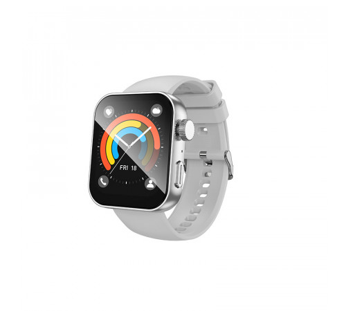 Смарт-годинник BOROFONE BD13 42mm. 230 mAh. Smart sports watch (call version) Silver (6941991120640)