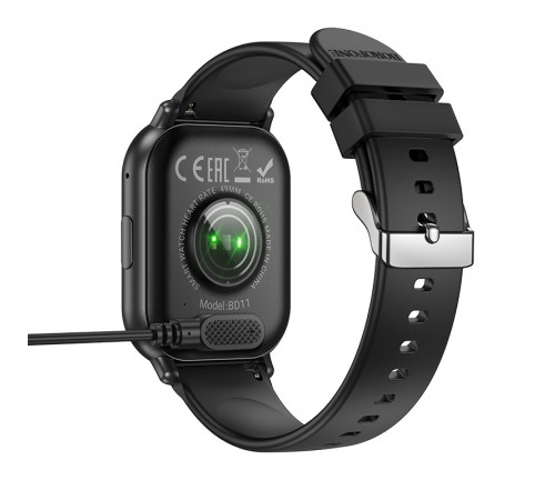 Смарт-годинник BOROFONE BD11 51mm. 220 mAh. IPX4 Smart sports watch (call version) Black (6941991119132)