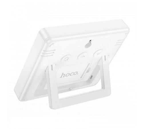 Термогігрометр HOCO HX41 Indoor electronic clock with hygrothermometer White (6942007647830)