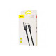 Кабель Baseus Cafule Cable USB For Micro 2.4A 1m Gray+Black (CAMKLF-BG1)