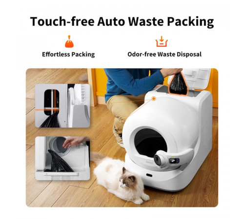 Смарт автоматичний лоток PETKIT Purobot Ultra with Camera (P9903)