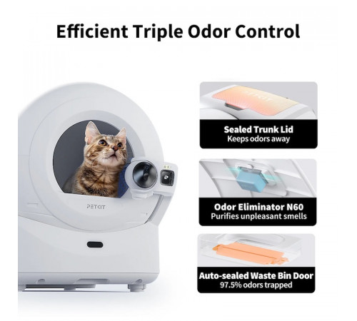 Смарт автоматичний лоток PETKIT Purobot Ultra with Camera (P9903)