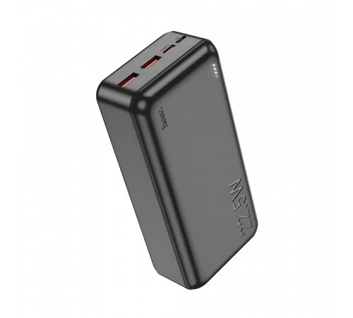 Зовнішній акумулятор HOCO J101B Astute 22.5W fully compatible power bank(30000mAh) Black (6931474782519)