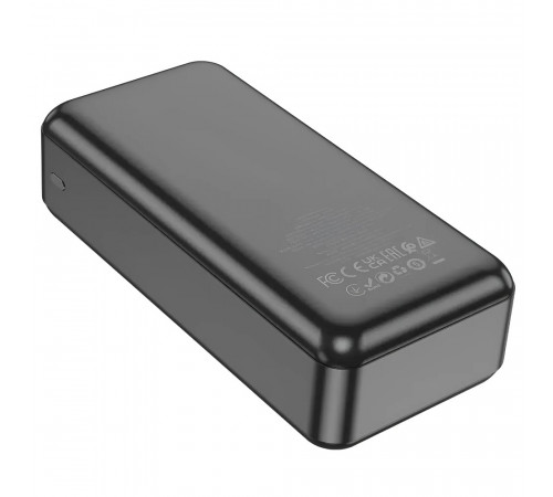 Зовнішній акумулятор HOCO J101B Astute 22.5W fully compatible power bank(30000mAh) Black (6931474782519)
