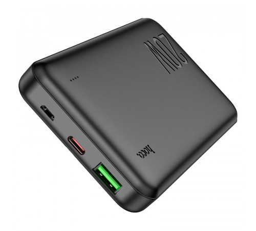 Зовнішній акумулятор HOCO J87 Tacker PD20W+QC3.0 power bank(10000mAh) Black (6931474761019)