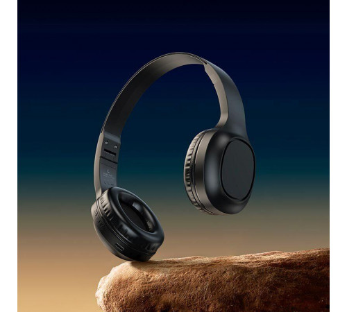 Бездротові накладні навушники HOCO W46 Charm BT headset Black (6942007601696)