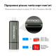 Кардридер Vention USB3.0 Multi-function Card Reader Gray Metal Type (CCHH0) (CCHH0)