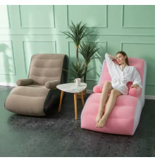 Надувний ДИВАН ЛІЖКО, потовщене крісло для відпочинку  LY-770 (10)