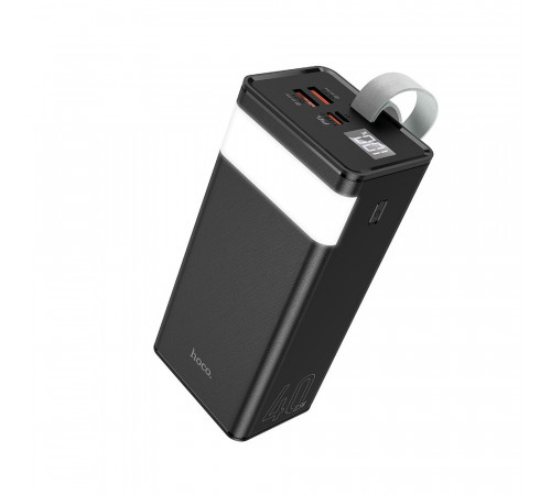 Зовнішній акумулятор HOCO J86 Powermaster 22.5W fully compatible power bank(40000mAh) Black (6931474759214)