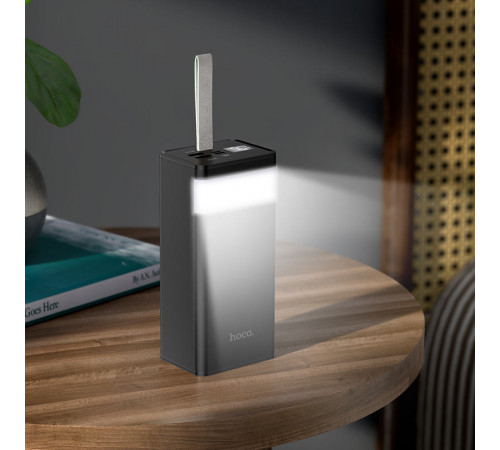 Зовнішній акумулятор HOCO J86 Powermaster 22.5W fully compatible power bank(40000mAh) Black (6931474759214)