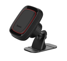 Автотримач для телефона HOCO CA24 Lotto series magnetic automotive center adsorbed holder Black (6957531065593)