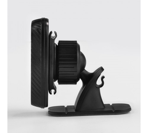 Автотримач для телефона HOCO CA24 Lotto series magnetic automotive center adsorbed holder Black (6957531065593)