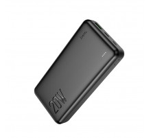 Зовнішній акумулятор HOCO J87A Tacker PD20W+QC3.0 power bank(20000mAh) Black (6931474761033)
