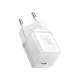 Мережевий зарядний пристрій Baseus  GaN5S Fast Charger 1C 30W EU Moon White (P10162504213-00)