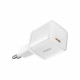 Мережевий зарядний пристрій Baseus  GaN5S Fast Charger 1C 30W EU Moon White (P10162504213-00)