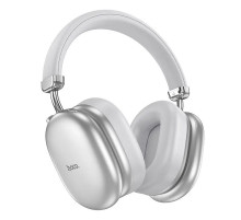 Бездротові накладні навушники HOCO W35 Max Auspicious ANC noise reduction BT headphones Silver (6942007631297)