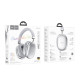 Бездротові накладні навушники HOCO W35 Max Auspicious ANC noise reduction BT headphones Silver (6942007631297)