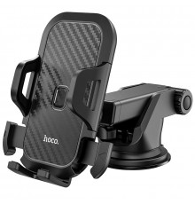 Автотримач для телефона HOCO CA76 Touareg one-touch center console car holder Black (6931474742568)