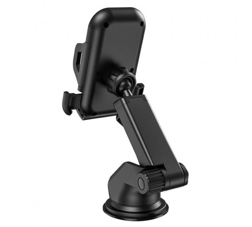 Автотримач для телефона HOCO CA76 Touareg one-touch center console car holder Black (6931474742568)