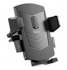 Автотримач для телефона HOCO CA86 Davy one-button air outlet car holder Black (6931474751485)