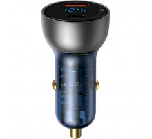 Автомобільний зарядний пристрій Baseus Particular Digital Display QC+PPS Dual Quick Charger Car Charger 65W Shallow tarnish (CCKX-C0A)