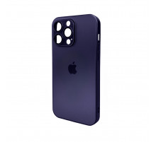 Чохол для смартфона AG Glass Matt Frame Color Logo for Apple iPhone 15 Pro Max Deep Purple (AGMattFrameiP15PMPurple)