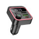 АЗП з FM-модулятором HOCO E85 Tiger PD20W+QC3.0 car BT FM transmitter Black (6942007634304)